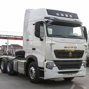 จีนใช้รถบรรทุกหัวลาก Sinotruck 430 450 540 แรงม้า 6x4 8x4 40-100 ตัน รุ่น A6 A7 T7 T7H Howo - Product Image 3