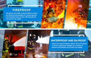 <span class=keywords><strong>Guantes</strong></span> Resistentes al Calor y al Fuego, Equipo de Seguridad, <span class=keywords><strong>Guantes</strong></span> de Bombero, <span class=keywords><strong>Guantes</strong></span> de Lucha contra Incendios - Product Image 3