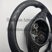 Volant de direction en cuir perforé de haute qualité en fibre de carbone pour BMW Série 3 E46 - Vente en gros