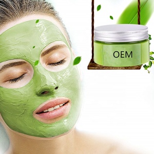 Eigenmarke Schlussverkauf Gesichtsmaske grüne Teebaum-Ton-Maske für Hautpflege gesichtspflege - Product Image 4