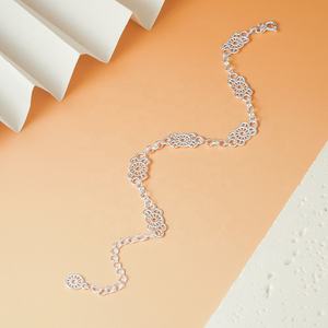 Shorea Original Sterling Silber Handmade Fine Jewelry Hollow Out Spitze Design Flower Charms Armband für Frauen Custom ized - Product Image 1