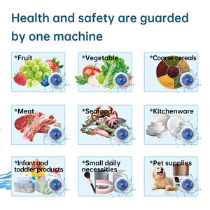 เครื่องฆ่าเชื้อโอโซนสำหรับห้องครัว ดีไซน์ล้ำสมัย แบตเตอรี่ขนาดใหญ่ ให้ประสิทธิภาพการใช้งานยาวนาน พร้อมระบบล้างอัจฉริยะ <span class=keywords><strong>3</strong></span> โปรแกรม ระดับการกันน้ำ IPX8 - Product Image 2