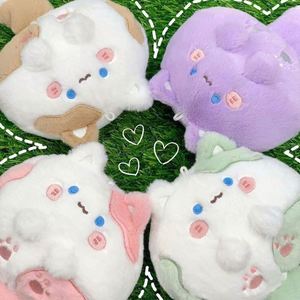 Nice Price Keychain Toy Cute Soft Toys Small Limp Stuffed Silken Plush Keychains for Bag - Product Image 5