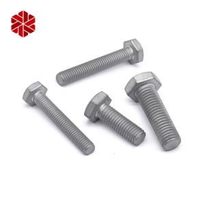 M3 M4 M5 M6 M8 M10 M12 nhúng nóng mạ kẽm <span class=keywords><strong>Metric</strong></span> chủ đề din933 bên ngoài bên ngoài Hex Hexagon Head cap vít Bolt - Product Image 1