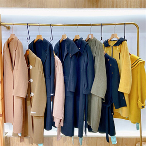 Abrigo de <span class=keywords><strong>Cachemira</strong></span> de Doble Cara, <span class=keywords><strong>Ropa</strong></span> de Mujer de Segunda Mano con Descuento, Venta al Por Mayor - Product Image 5