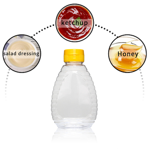 Maleisië RPET PET 160ml vulverpakking verpakking honingpot siroop plastic knijpflesjes voor honing - Product Image 5