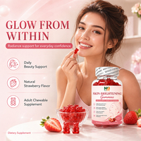 Gummies éclaircissantes pour la peau sans sucre, compatibles Keto, contrôle de la mélanine, marque privée