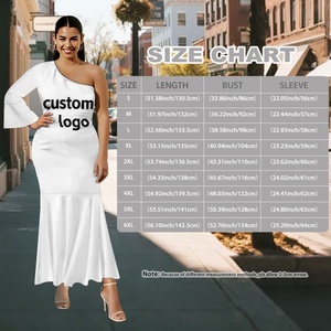 Abito <span class=keywords><strong>da</strong></span> donna a coda di pesce <span class=keywords><strong>da</strong></span> sera elegante <span class=keywords><strong>da</strong></span> Cocktail formale autunnale con stampa personalizzata stampa 2025 alla moda - Product Image 4