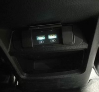 Convient pour BYD Song Plus Rear USB Charger Cover Dustproof Protector for Car Charging Port Anti Scratch Durable Fit