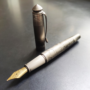 सऊदी अरब पेन प्राचीन डिजाइन इरिडियम नाइब तांबे के शरीर को भारी धातु से बनाया गया पेन उपहार - Product Image 2