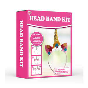 Kit de fabrication de bandeaux pour enfants en feutre et mousse OEM, accessoires pour cheveux DIY pour filles et bébés - Product Image 1