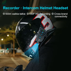 Q27 Off-road Motorcycle Helmet Bluetooth Headphones with Dashcam 120&deg; Camera 720P Video Intercom Earphone Support Phone OTG Tool - Product Image 5