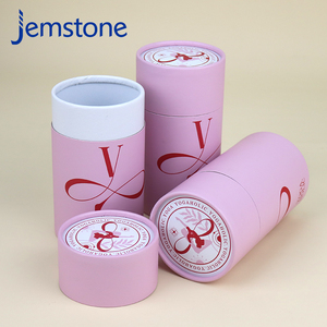 Cilindro personalizado de embalaje de alimentos redondo de lujo té tubo de cartón Push up caja de papel tubo de embalaje - Product Image 3