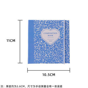 <span class=keywords><strong>3</strong></span> بوصة إنز النسخة الكورية من الحجر نمط ثلاث فتحات فضفاضة ورقة فتاة ثلاثة بوصة ألبوم بطاقات صغيرة - Product Image 4