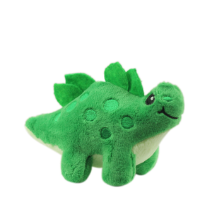 Оптовая продажа: милые зеленые плюшевые брелоки-динозавры, индивидуальные мультяшные игрушки-динозавры в виде кольца для ключей, для промоакций и подарков - Product Image 2