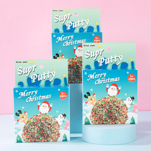 Hot Sale Christmas Series Supr Putty Clay Kids <b>Toy</b> Non-Toxic Scented Thinking Galaxy <b>Slime</b> Stress Relief Party - Product Image 4