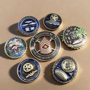 Zink-Münze mit individuellem Design, Soft-Emaille & UV-Druck, 3D-Design, Geschenkbox-Halter für Sammler - Product Image 1