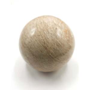 Peach Moonstone <b>sphere</b> - <b>Crystal</b> Healing Gemstones - 3 inches dia - Product Image 1