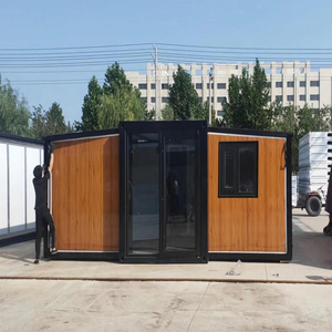 Modelli esplosivi 2025 vendita all'ingrosso di nuove tendenze 20ft negozio di Container espandibile <span class=keywords><strong>casa</strong></span> in acciaio prefabbricata per Container - Product Image 1