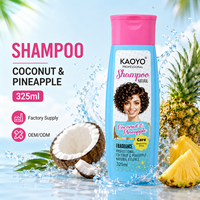 Set de Champú y Acondicionador 2 en 1 de Coco, Control de Grasa, Anti-Frizz, Suavizante para el Cabello, Venta al Por Mayor de Fábrica OEM
