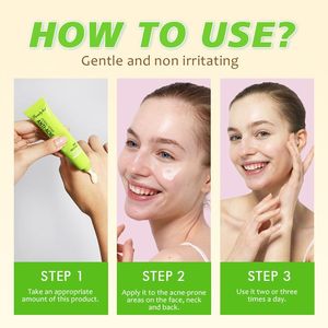 OEM Factory Organic Face Cream BHA Moisturizing Removing Blemish Skin Lightening Anti Acne Pimple Facial Cream Face Care Kit - Product Image 6