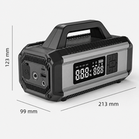 Batterie externe portable polyvalente Mydays Tech pour la maison et l'extérieur, 10000 mAh, alimentation de secours en cas de panne de courant, démarreur de voiture d'urgence, gonfleur de pneus