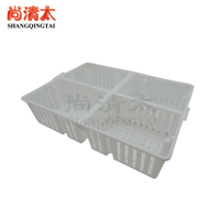 Nouvelle boîte de transport de poussins 680x490x155mm pour équipement d'alimentation de poulet de bébé de ferme de volaille