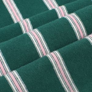 Vintage Wash Stripe Tshirt Lâche Grande Taille Coton Jersey Respirant Grande Taille avec Logo Avant Personnalisé Conception Vierge - Product Image 6