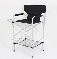 Chaise de camping pliable Tuoye, couleur unie, pour extérieur, plage et camping