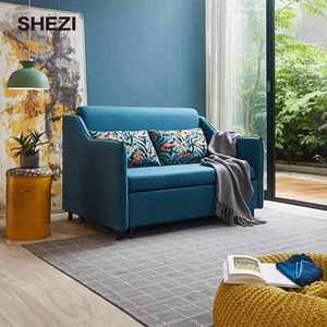 Sofá Cama Individual Plegable Moderno SHEZI, Sofá Cama Convertible, Sofá Futón - Product Image 2