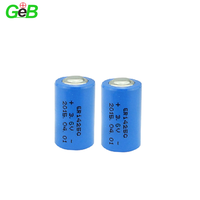 Baterai Lithium Thionyl Chloride Primer Non Isi Ulang Ukuran 1/2 AA 3.6V 1200 MAh ER14250