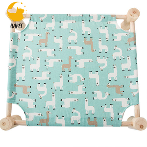 Rectangular <strong>Outdoor</strong> Cooling <strong>Dog</strong> <strong>Bed</strong> with Anti-Slip Bases Elevated Raised <strong>Dog</strong> Cot with Animal Pattern for Pets - Product Image 5