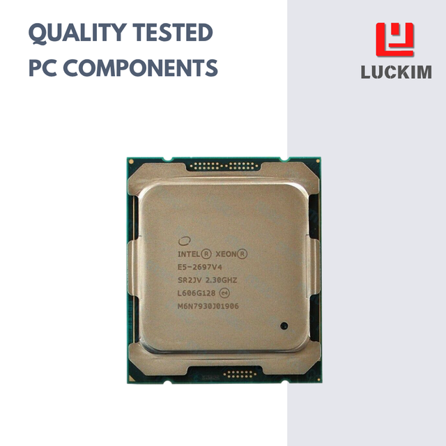 E5-2697V4 18-Core 36-Thread Server CPU 2.3-3.6GHz 45MB Cache LGA2011-3 145W