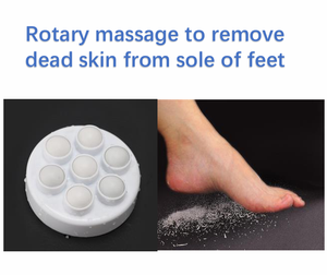 Masseur de pieds électrique chauffant Shiatsu en gros avec vapeur, pédicure aux herbes et massage aquatique profond - Product Image 4
