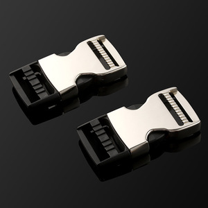 Hebilla de Liberación Lateral de 32 mm, Accesorios Metálicos Duraderos para Bolsos - Product Image 1