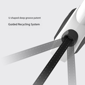 Laisse de chien ABS solide rétractable automatique lumière LED réfléchissante antidéflagrante antichoc chien marche corde chaîne pour animaux de compagnie - Product Image 5