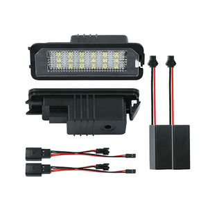 Lampe de plaque d'immatriculation à LED pour Porsche Boxster 987 981 982 Spyder Cayenne 958 92A 911 Carrera 991 <span class=keywords><strong>996</strong></span> 997 Turbo 980 - Product Image 1