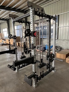 Máquina Smith Multifuncional Comercial con Cable, Entrenador Funcional, Power Rack, Equipo de Gimnasio Todo en Uno para Entrenamiento de Fuerza - Product Image 5