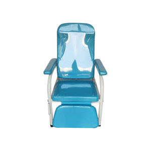 Silla de Infusión Ajustable Azul Kang Zhi Xing KX-D91, Silla de Espera para Hospital y Clínica de Acero Inoxidable - Product Image 4