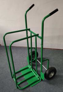 सभी उद्देश्य फायरवुड हैंड ट्रक स्टील फोल्डिंग प्लेटफॉर्म ट्रॉली 250kg क्षमता - Product Image 2