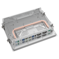 Panel PC Industrial Resistente de 10.4 Pulgadas con Pantalla Táctil Capacitiva, Sin Ventilador, Quad Core, IP65, Puerto HD, Windows 10, Linux Integrado, Montaje en Pared
