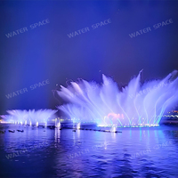 Diseño de Escenas Personalizadas: Programas de Luz y Música Adaptados a la Escena, Fuente de Lago para Paisajes Acuáticos de Resorts