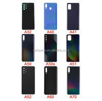 Remplacement du boîtier, couvercle arrière en verre, panneau de porte de batterie pour téléphones portables Samsung A80 A70S A320 A71 A90 A530 A72 A6S A920