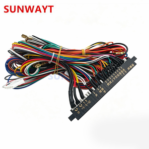 สายไฟแบบ 28 พิน สำหรับตู้เกมอาร์เคด ใช้กับแผงวงจร PCB วิดีโอเกม - Product Image 6