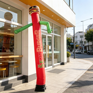 Gonfiabile Pubblicitario a Tema Cibo: Hot Dog, Hamburger, Pizza - Sky Dancer, Air Dancer, Flying Guy - Product Image 2