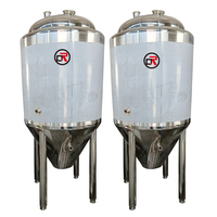 Fermenteur industriel haute efficacité 6000L, machine de fermentation de la bière, unité de fermentation isobare