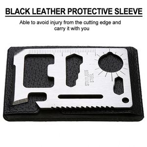 Baiyuheng Tactical <strong>EDC</strong> <strong>Multi</strong>-<strong>tool</strong> Card Stainless Steel Survival Gadget Emergency Camping <strong>Multi</strong> Function Credit Card Wallet <strong>Tool</strong> - Product Image 2