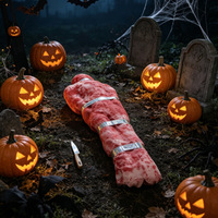 Décorations d'Halloween en tissu PVC, accessoires d'horreur, ornements fantômes suspendus pour maison hantée en extérieur, modèle Xingtu 10