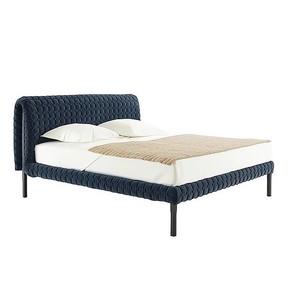 Cadre de lit simple moderne pour canapé-lit jumeau en cuir rembourré inclinable intelligent en tissu de bois massif Lit intelligent pour hôtel ou maison - Product Image 6