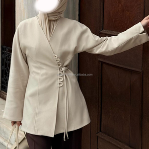 Abaya Musulmana Willson, Elegante Blazer Modesto, Nuovo Design, Abbigliamento Islamico Moderno per Donne - Product Image 1